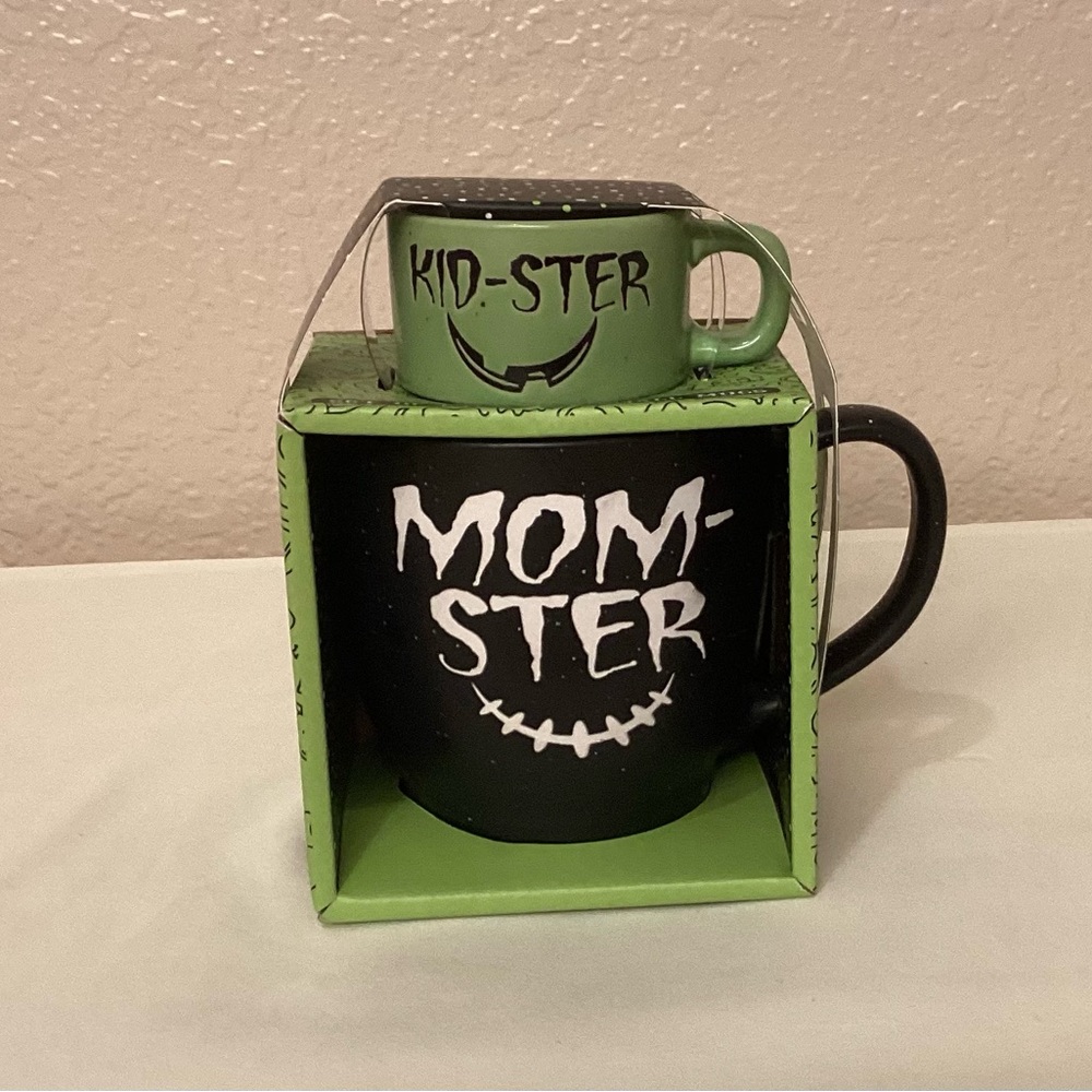 Halloween Mom-ster and Kid-ster Boxed Mug Set